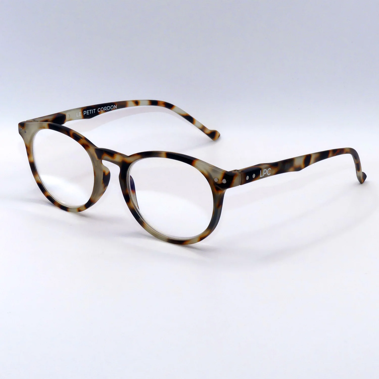 Lunettes de lecture BILBAO - léopard vert